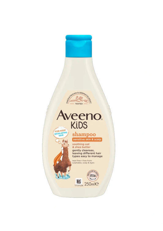 Aveeno Baby Kids Shampoo For Sensitive Skin And Scalp 250ml