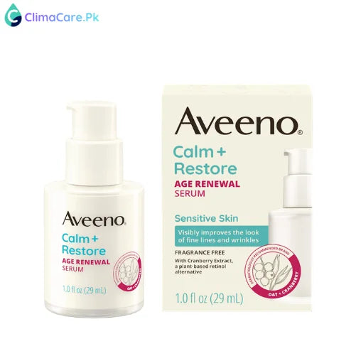 Aveeno Calm + Restore Age Renewal Serum