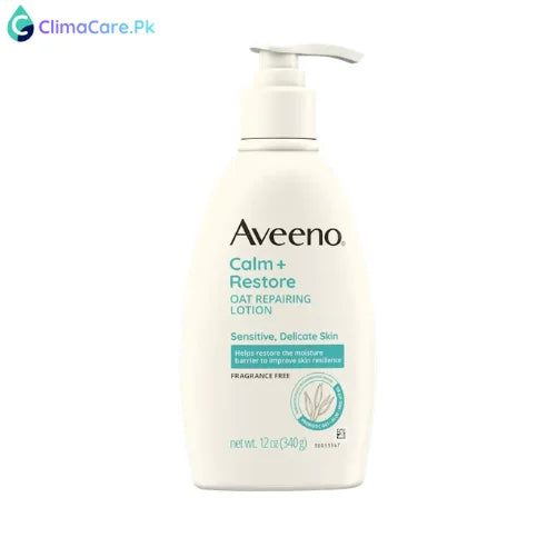 Aveeno Calm + Restore Oat Repairing Lotion for Sensitive Skin & Dry Skin