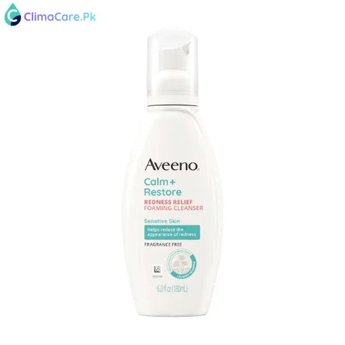 Aveeno Calm + Restore Redness Relief Foaming Cleanser