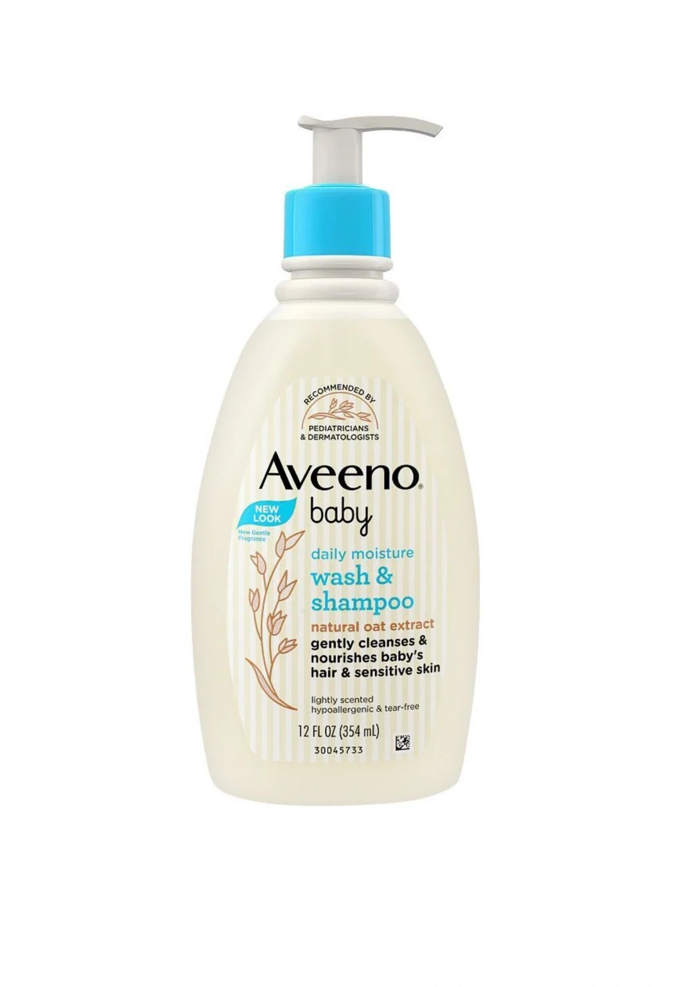 Aveeno Daily Moisture Wash And Shampoo 354ml