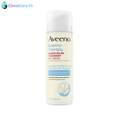 Aveeno Eczema Therapy Rescue Relief Treatment Gel Cream