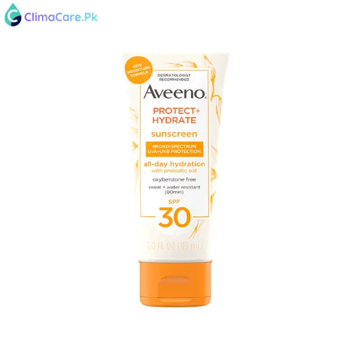 Aveeno Protect + Hydrate Sunscreen Broad Spectrum Body Lotion SPF 30