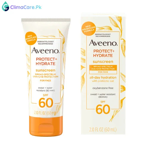Aveeno Protect + Hydrate Sunscreen Broad Spectrum Face Lotion SPF 60