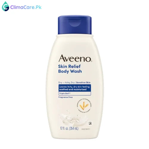Aveeno Skin Relief Fragrance-Free Body Wash for Sensitive, Itchy, Dry Skin