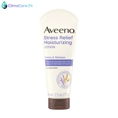 Aveeno Stress Relief Body Lotion, Lavender Scent