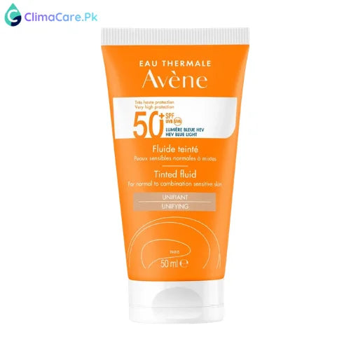 Glow Beauty Suncare SPF 50+ Tinted Sunscreen Cream All Skin Types - 50ml
