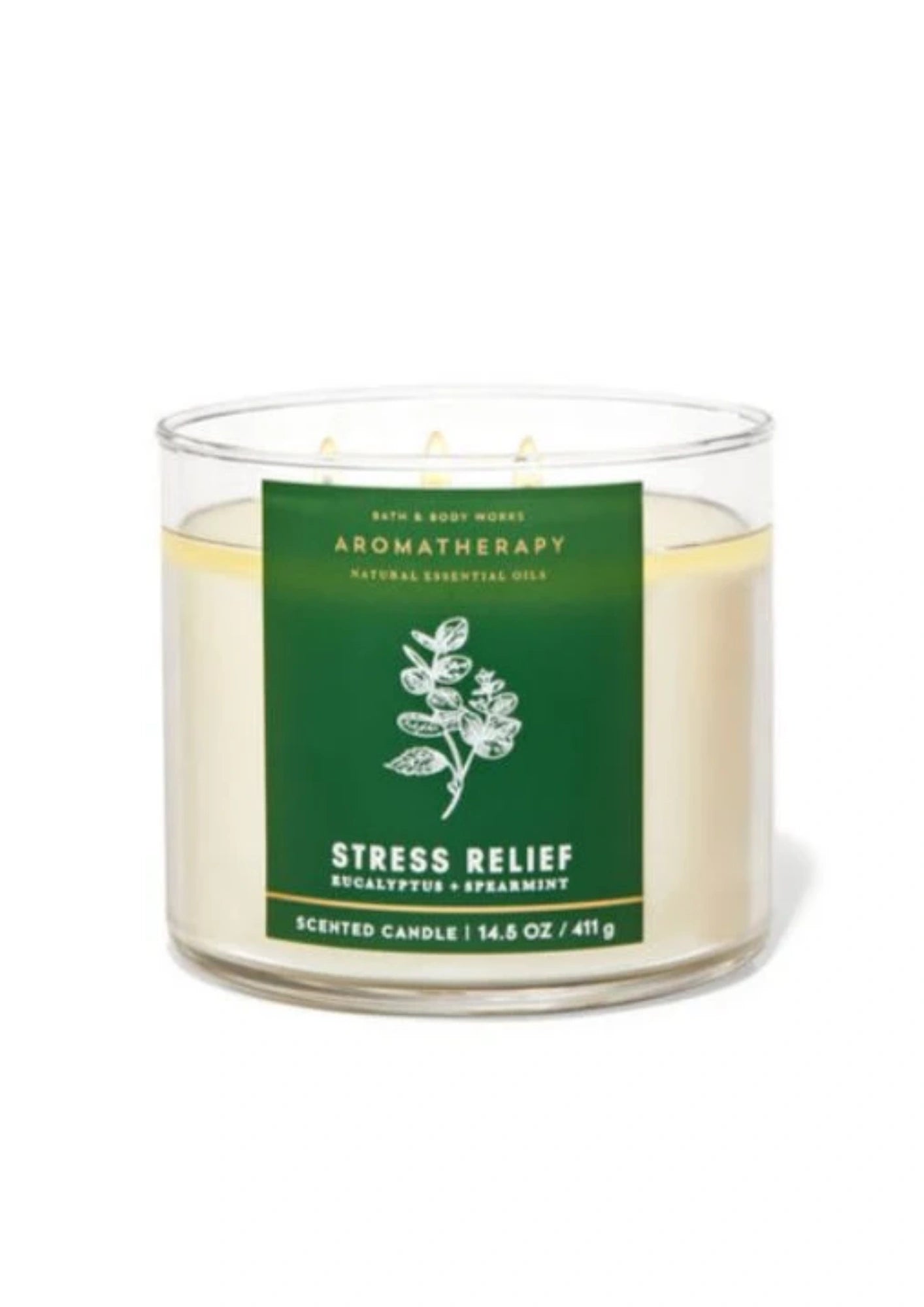 BBW Aromatherapy Eucalyptus Spearmint 3-Wick Candle