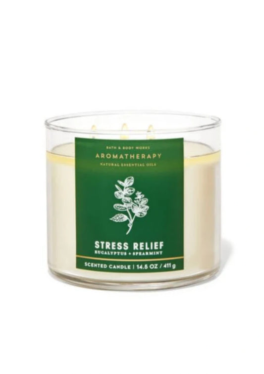 BBW Aromatherapy Eucalyptus Spearmint 3-Wick Candle