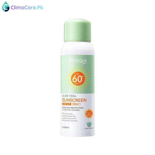 Bioaqua Aloe Vera Cooling Sunscreen Spray SPF60+ 150ml