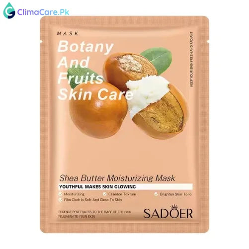 BIOAQUA Botany And Fruits Shea Butter Moisturizing Face Sheet Mask