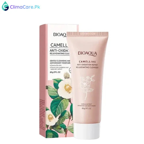 Bioaqua Camellias Anti-Oxidation Gentle Facial Cleanser – 80g