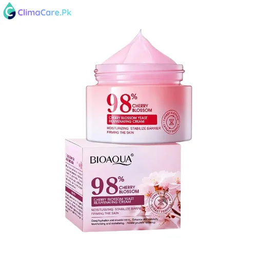 BIOAQUA Cherry Blossom Yeast Rejuvenating Face Cream 60g