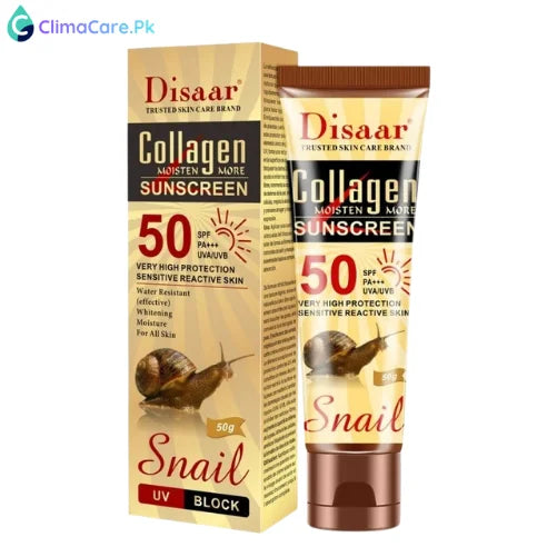 Bioaqua Collagen & Snail Anti-Aging Sunscreen SPF50 50g