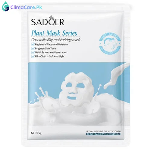 BIOAQUA Goat Milk Silky Moisturizing Face Sheet Mask
