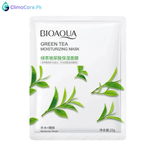 Bioaqua Green Tea Moisturizing Face Sheet Mask 25g