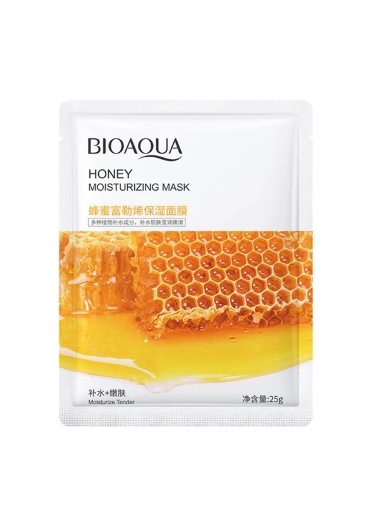 BIOAQUA Honey Moisturizing Face Sheet Mask 25g