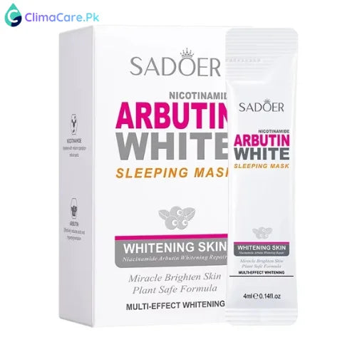 BIOAQUA Nicotinamide Arbutin White Sleeping Mask 4ml x 20Pcs