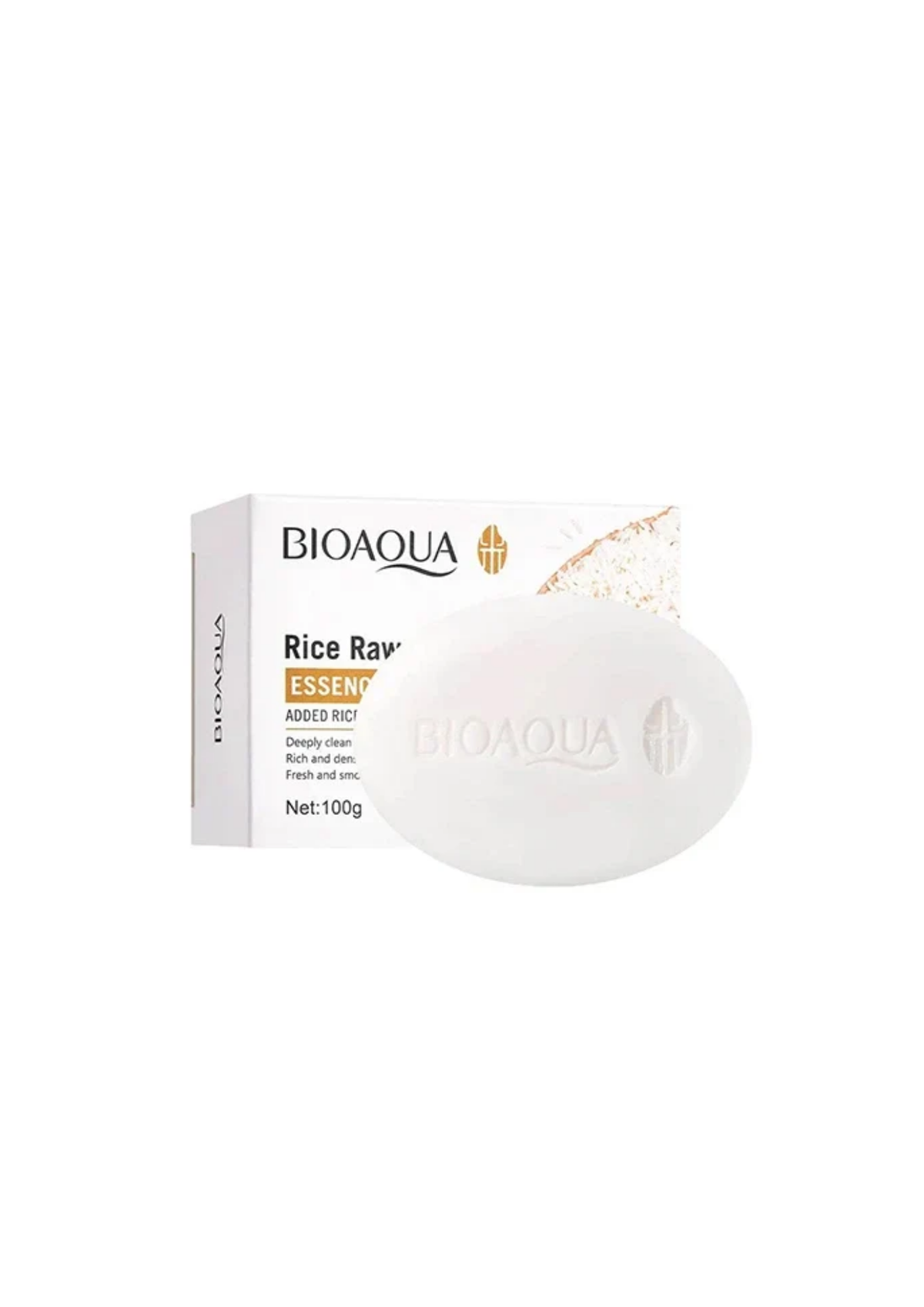 BIOAQUA Rice Raw Pulp Essence Soap - 100g