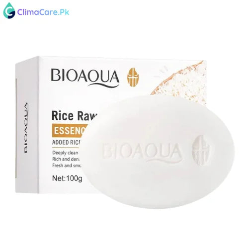 Bioaqua Rice Raw Pulp Essence Soap - 100g