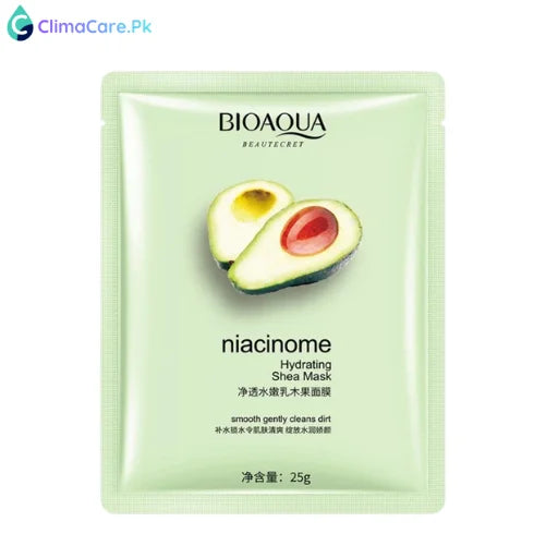 Bioaqua Shea Butter Moisturizing Rejuvenating Face Sheet Mask 25g