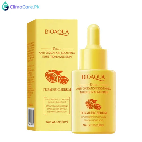 Bioaqua Turmeric Anti-Oxidation Inhibition Acne Soothing Face Serum 30ml