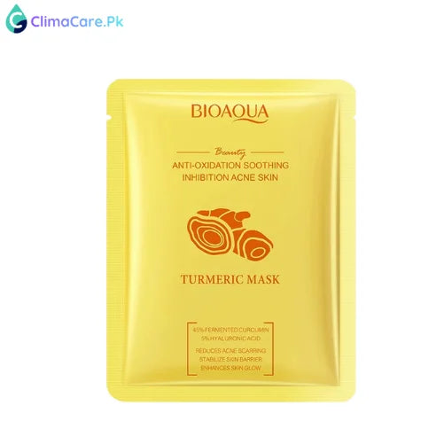 Bioaqua Turmeric Anti-Oxidation Soothing Facial Mask 25g