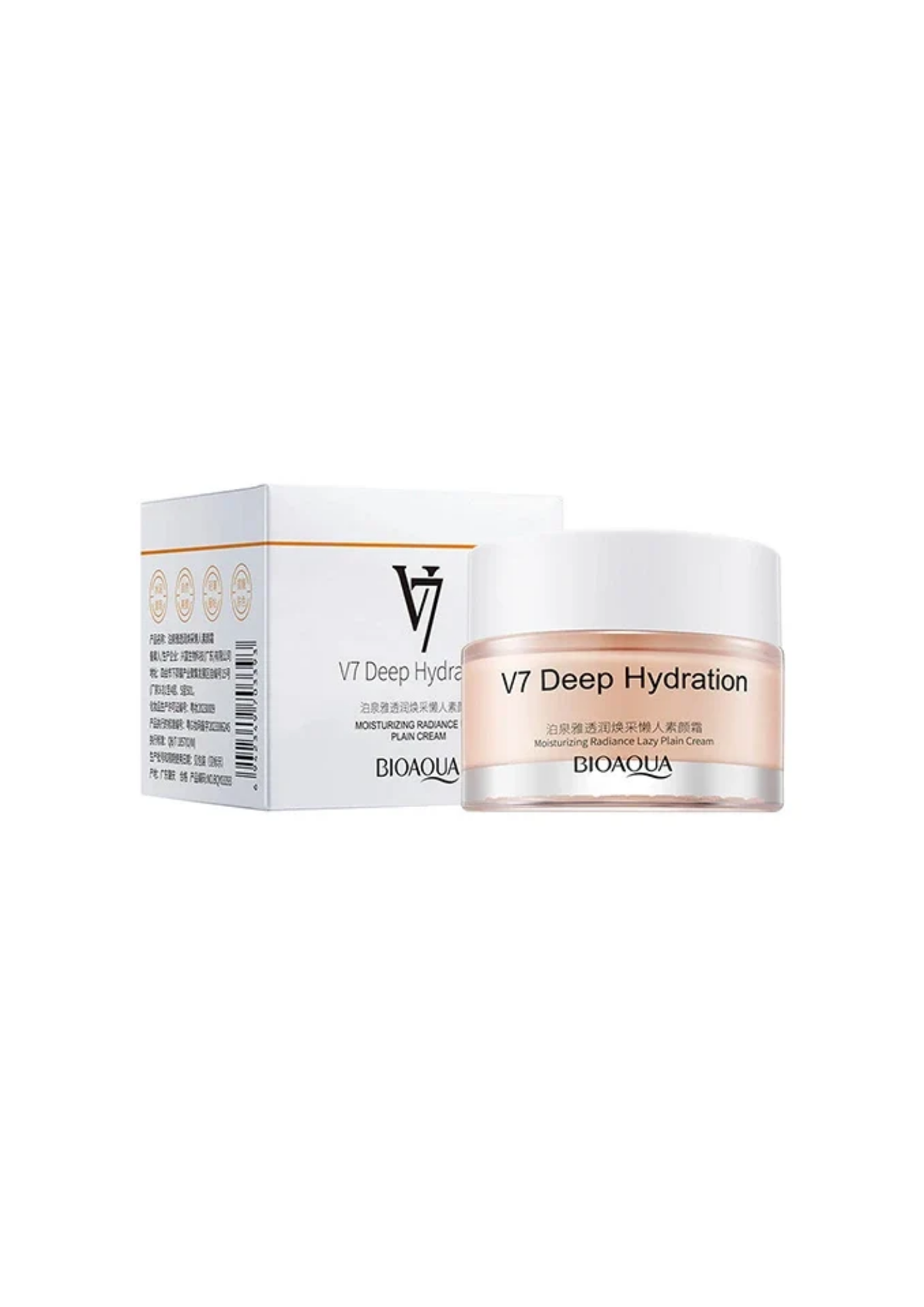 BIOAQUA V7 Lazy Cream - All-in-One Makeup Base & Moisturizer - 50g