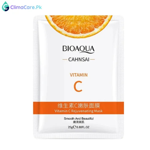 BIOAQUA Hyaluronic Acid & Vitamin C Facial Sheet Mask
