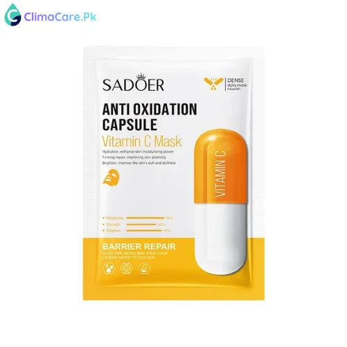 BIOAQUA Vitamin C Anti Oxidation Capsule Facial Sheet Mask