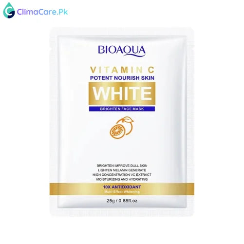 Bioaqua Vitamin C White Brighten Facial Sheet Mask 25ml