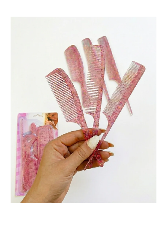 B&B Derma Professional Glitter Comb Set