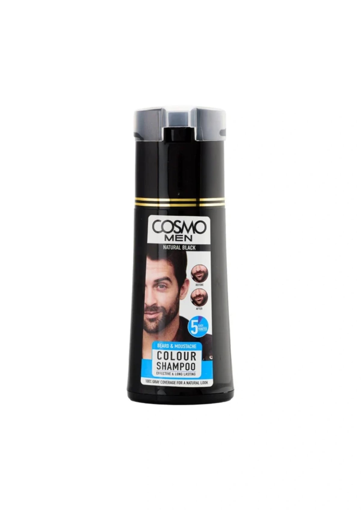 Beard Colour Shampoo Natural Black