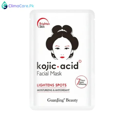 Bioaqua Kojic Acid Brightening & Spot Lightening Face Sheet Mask 25ml