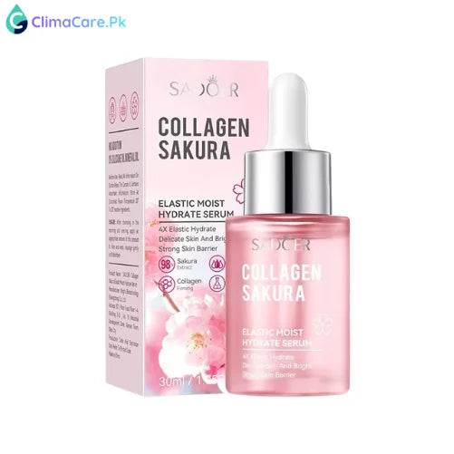 Bioaqua Collagen Sakura Elastic Moist Hydrate Serum 30ml