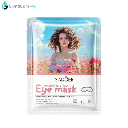 Bioaqua Damascus Rose Steam Eye Mask - for Eye Relief & Relaxation