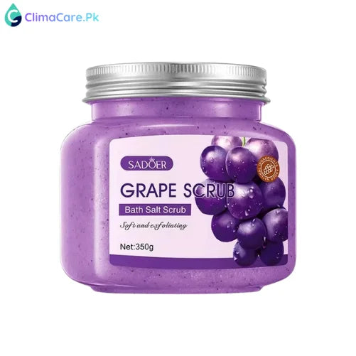 Bioaqua Grape Bath Salt Body Scrub 350g