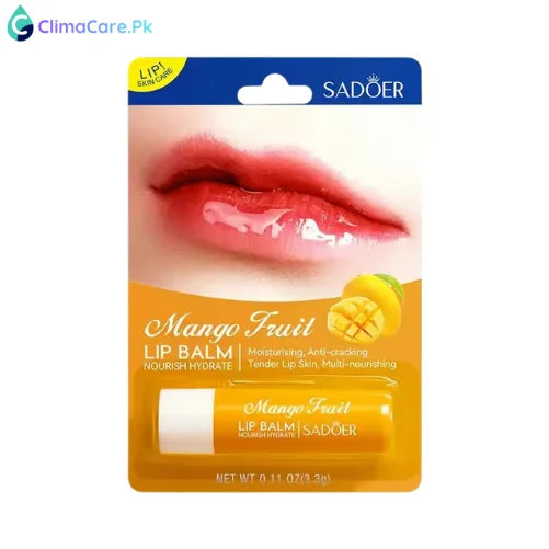 Bioaqua Mango Fruit Lip Balm - Deep Moisture & Nourishing - 3.3g