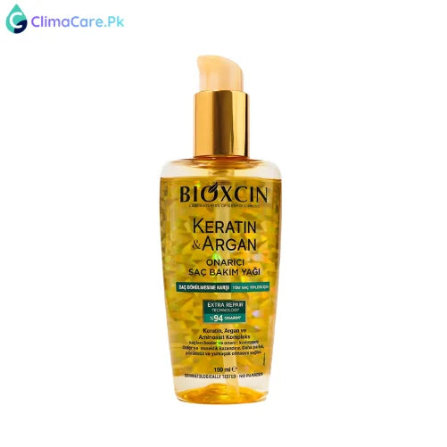 Glow Beauty Bioxcin Keratin & Argan Hair Oil - 150ml