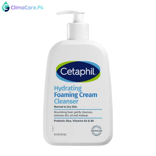 Cetaphil Hydrating Foaming Cream Cleanser