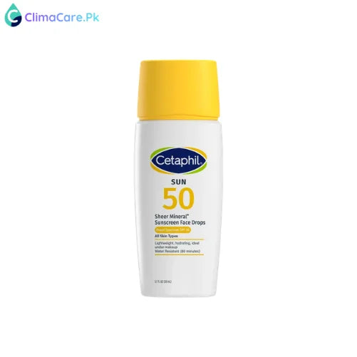 Cetaphil Sheer Mineral Sunscreen Face Drops SPF 50