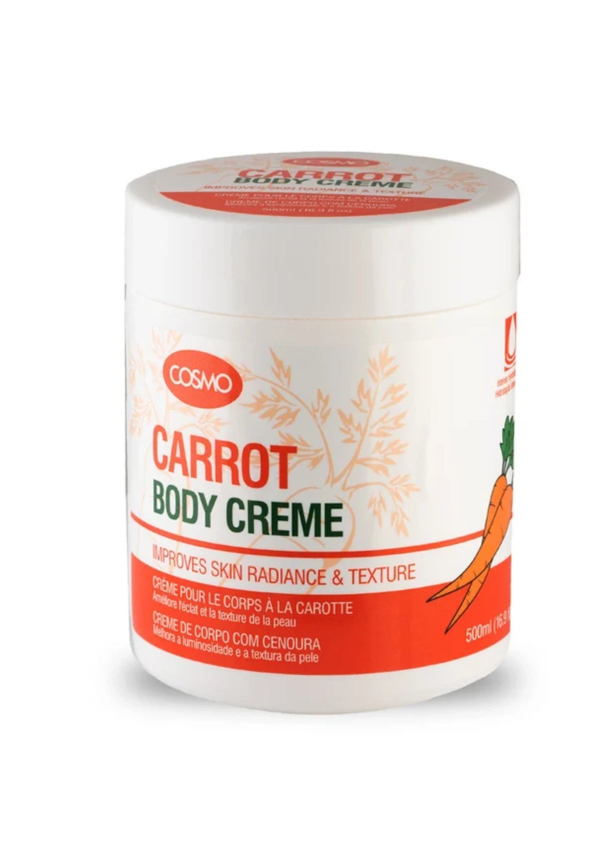 Carrot Body Creame
