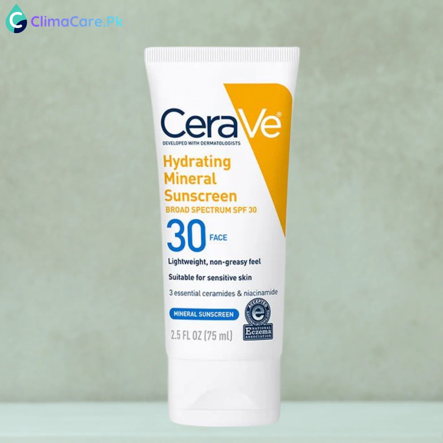 CeraVe Hydrating Mineral Sunscreen SPF 30 Face Lotion