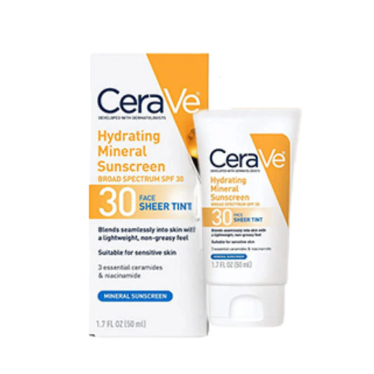 Cerave Hydrating Mineral Sunscreen SPF 30