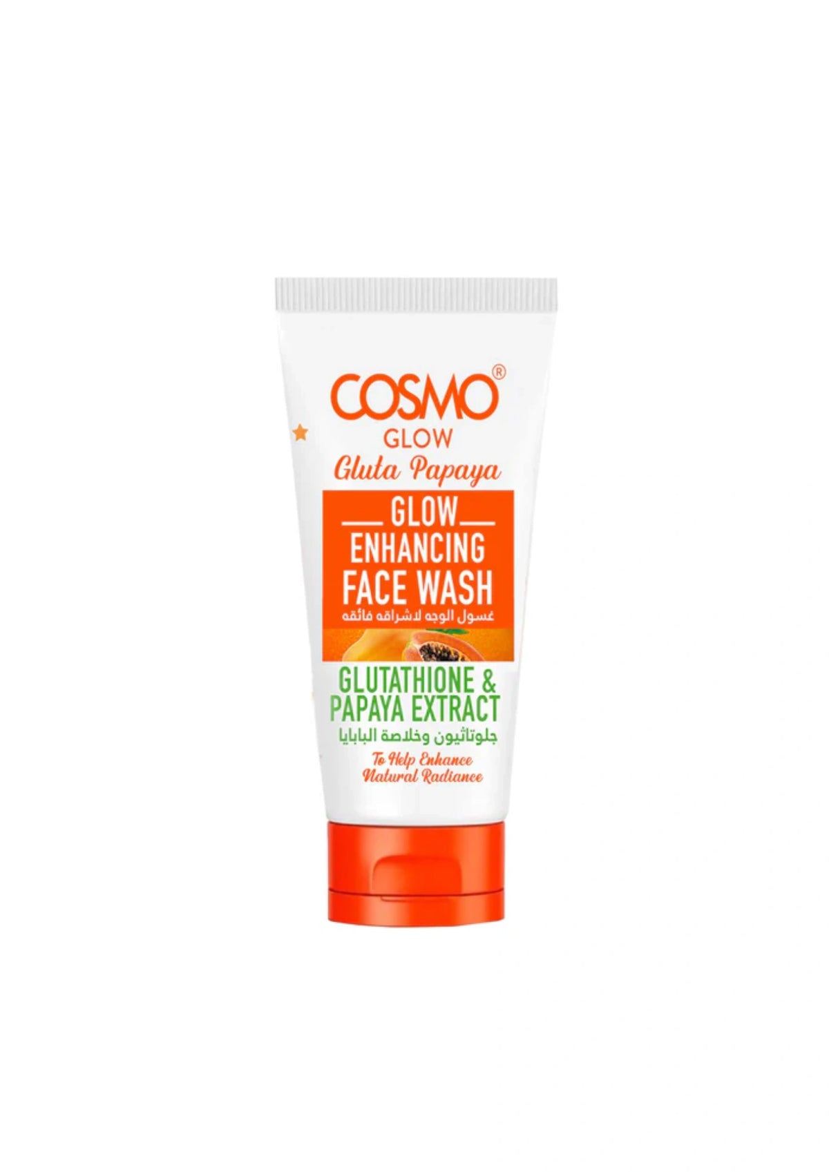 Cosmo Glow - Gluta Papaya Glow Enhancing Face Wash