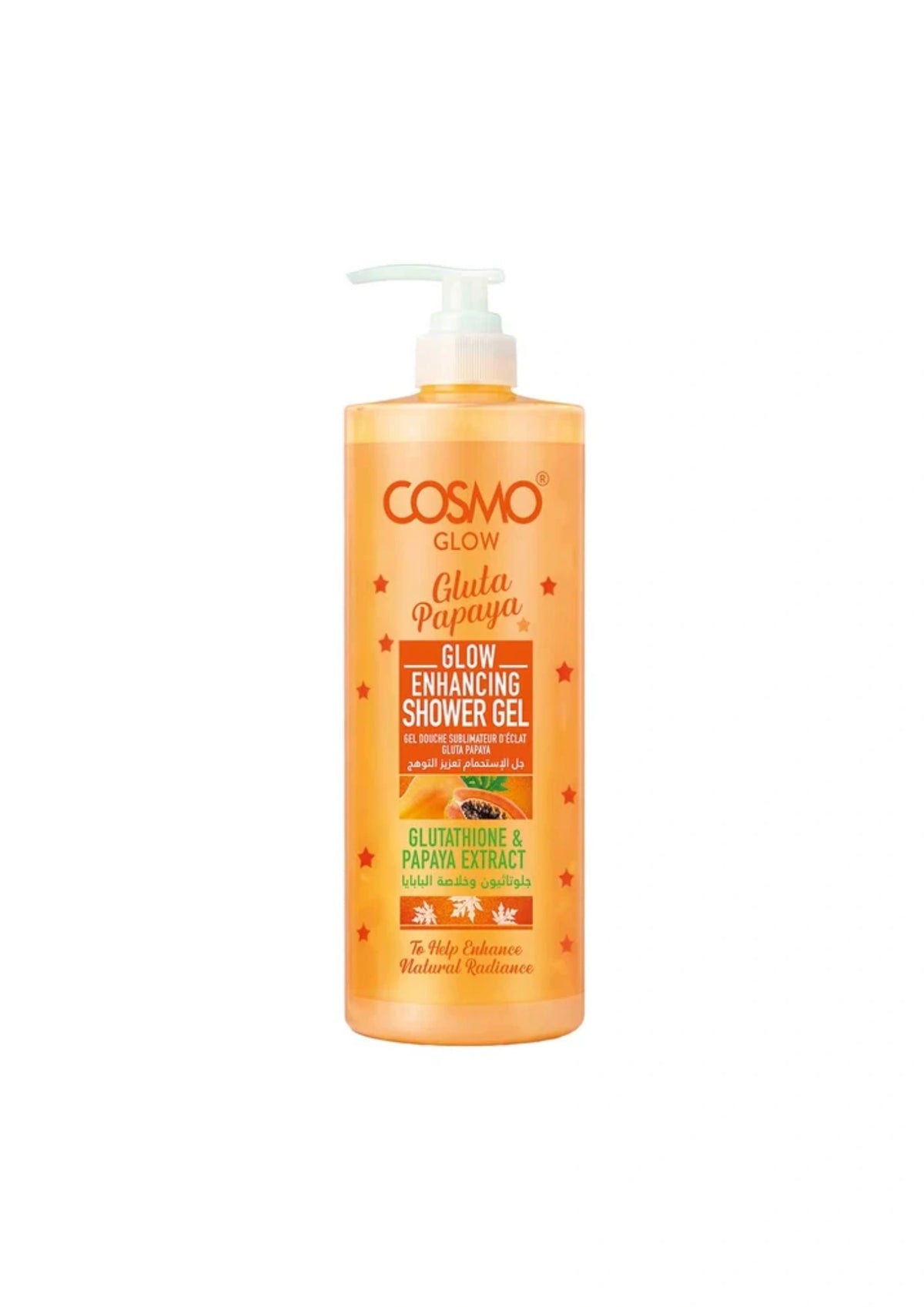 Cosmo Glow - Gluta Papaya Glow Enhancing Shower Gel