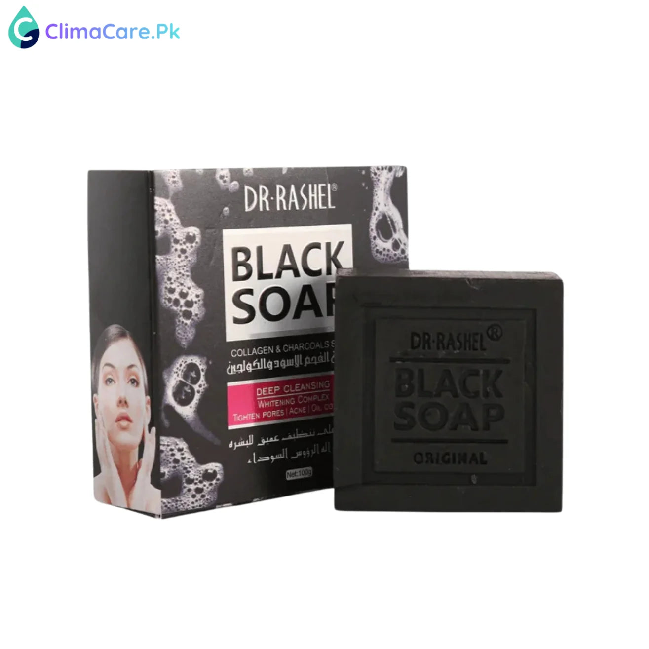 CHARCOAL BLACK SOAP, 100g