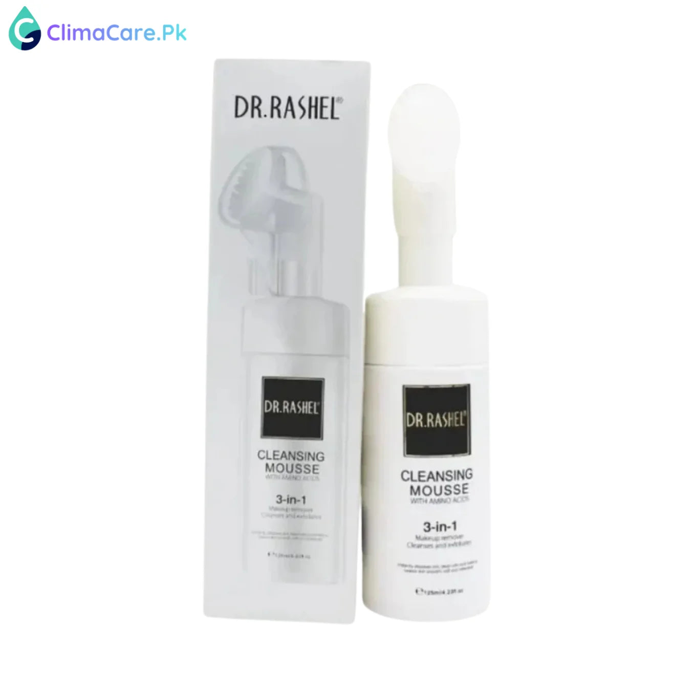Dr Rashel Cleansing Mousse 3-In-1 Makeup, Cleanses And Exfoliates, 120ml