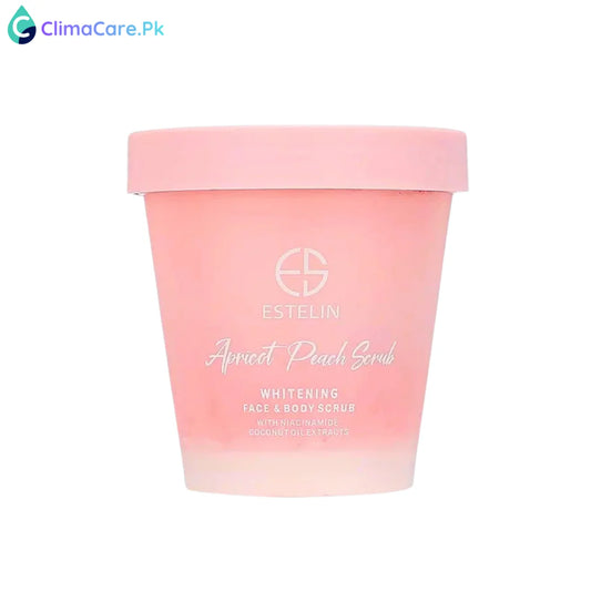 DR RASHEL Estelin Apricot Peach Scrub Whitening Face & Body Scrub 280g