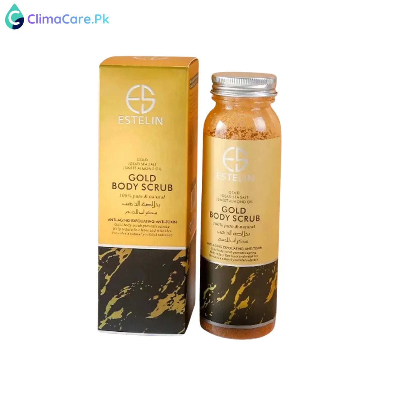 Dr Rashel Estelin Gold Body Scrub, 200g